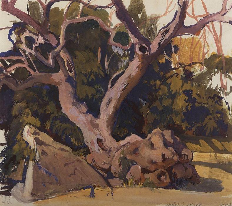 Trees In The Crimea — Zinaida Serebriakova