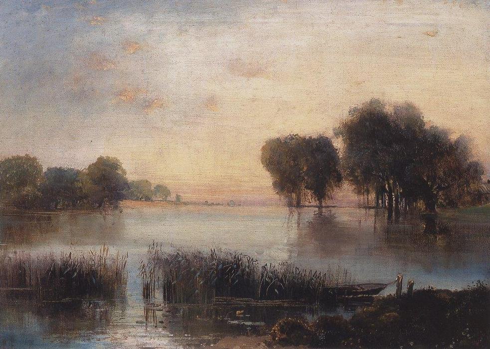 Landscape With A River — アレクセイ・サヴラソフ
