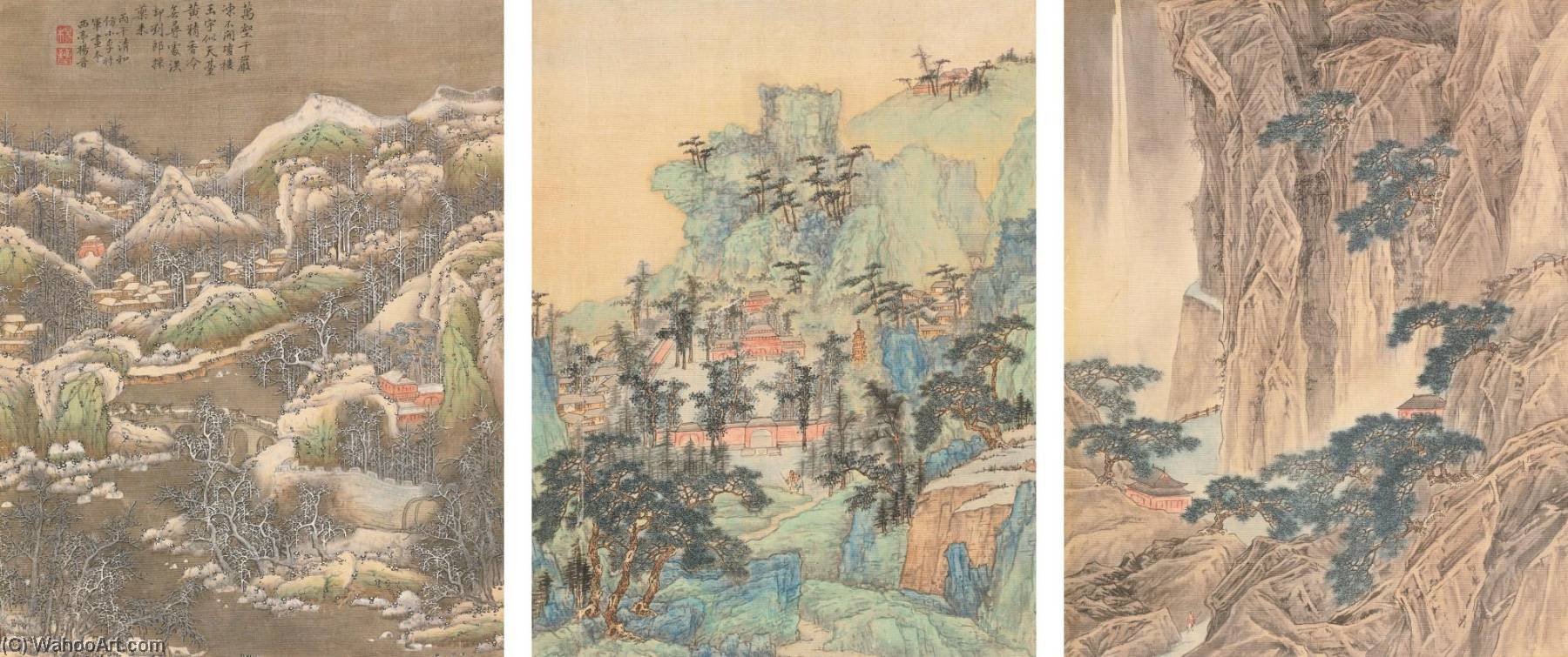 Landscapes After Li Zhaodao — Yang Jin