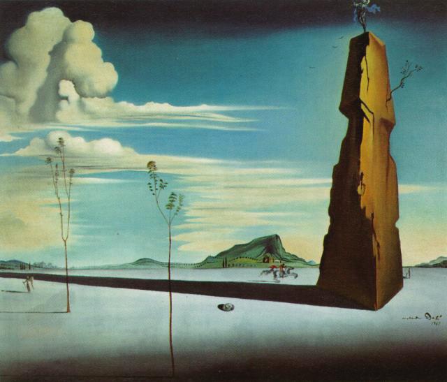 Untitled (landscape) — Salvador Dalí