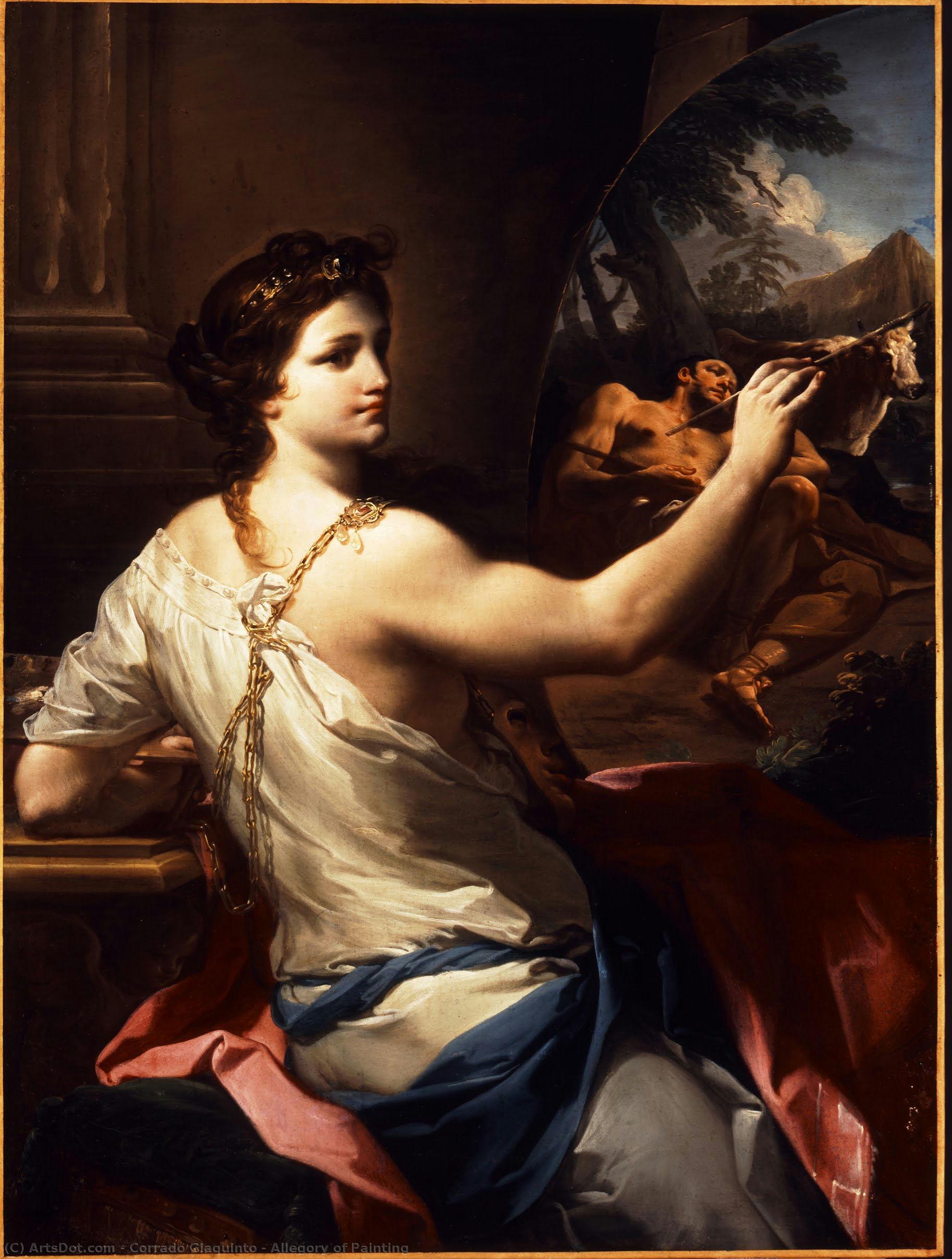 Allegory Of Painting — Corrado Giaquinto