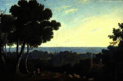 Scene In The Vale Of Marlow — William Alfred Delamotte