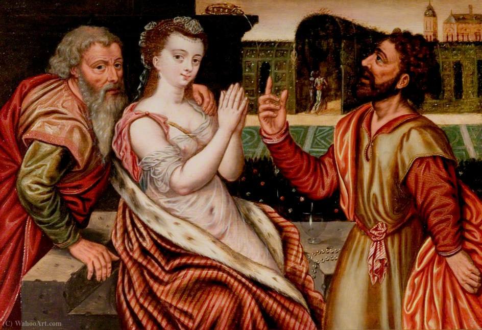 Susannah And The Elders (an Allegory Of The Transience Of Life) — Frans Floris