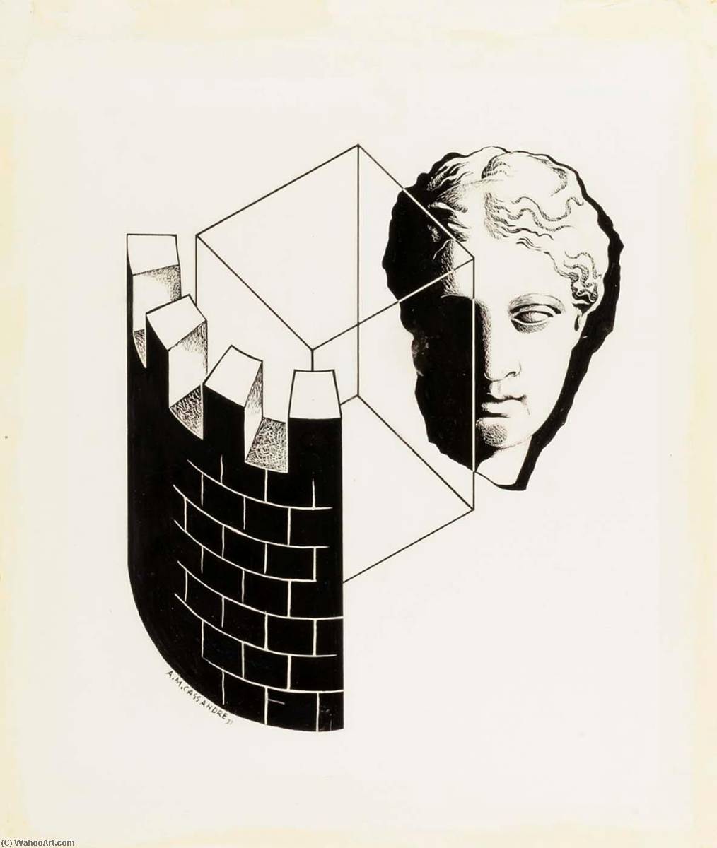 Strength And Beauty, From The Early Series — Adolphe Jean-marie Mouron Cassandre