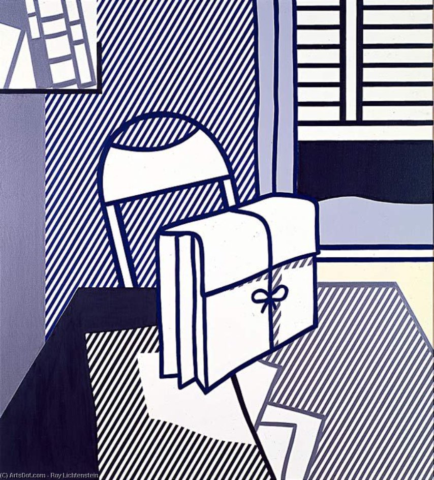 Naturaleza Muerta Con Expediente — Roy Lichtenstein