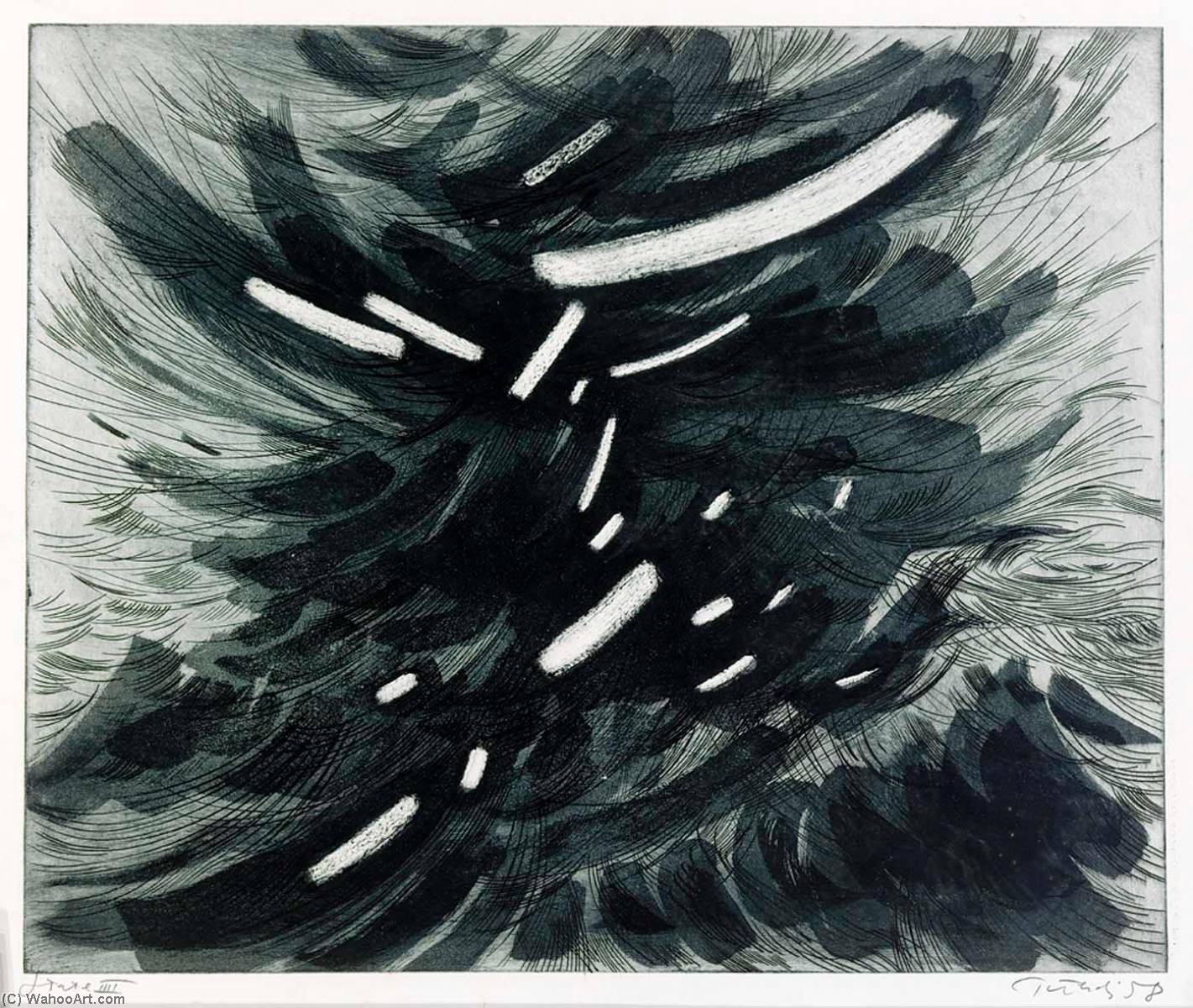 Angry Waves, State 3 — Gabor Peterdi