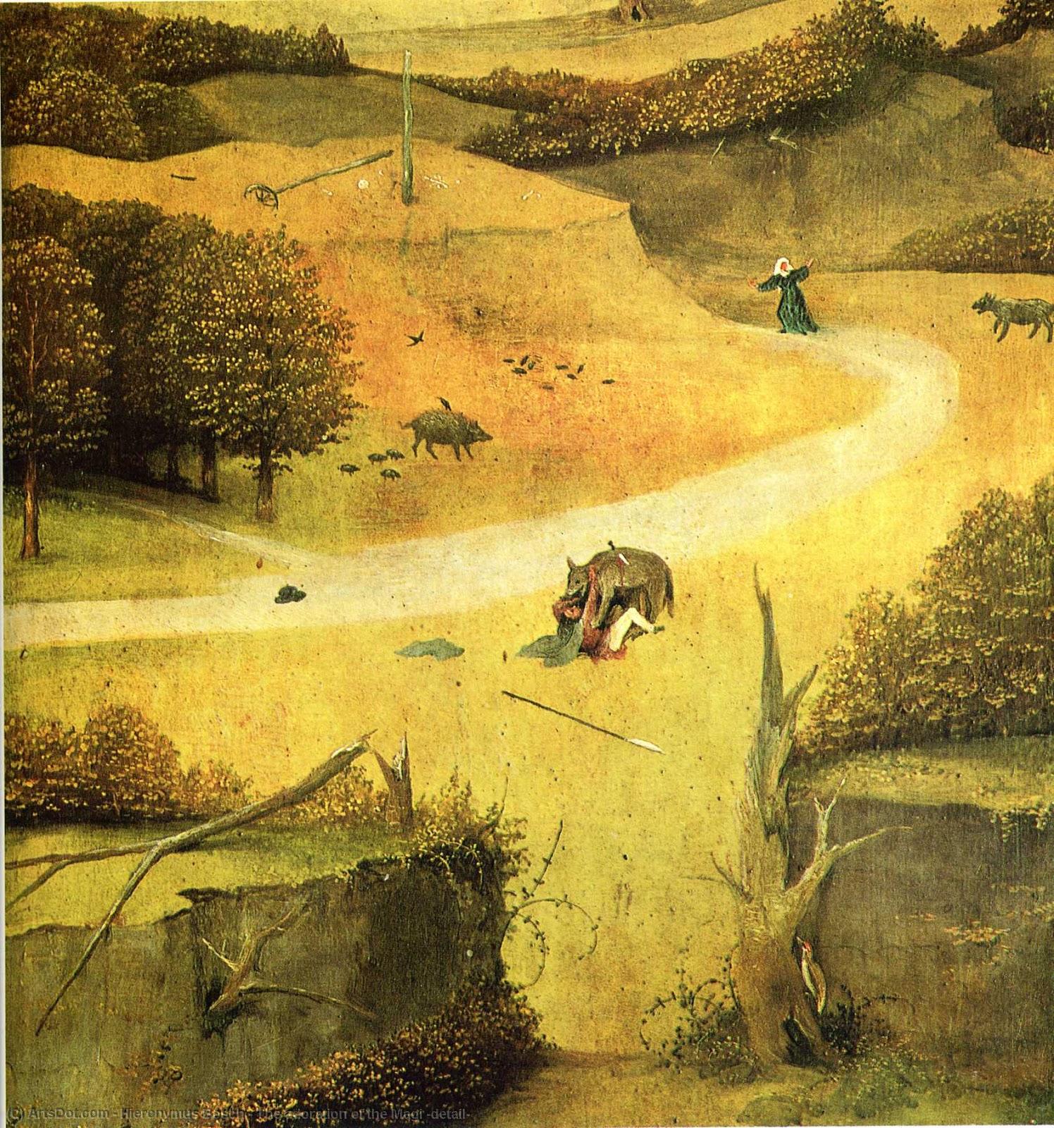 The Adoration Of The Magi (detail) — Hieronymus Bosch