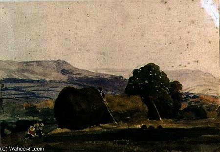 Landscape With Haystacks — Peter De Wint