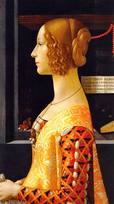 Portrait Of Giovanna Tornabuoni — Domenico Ghirlandaio
