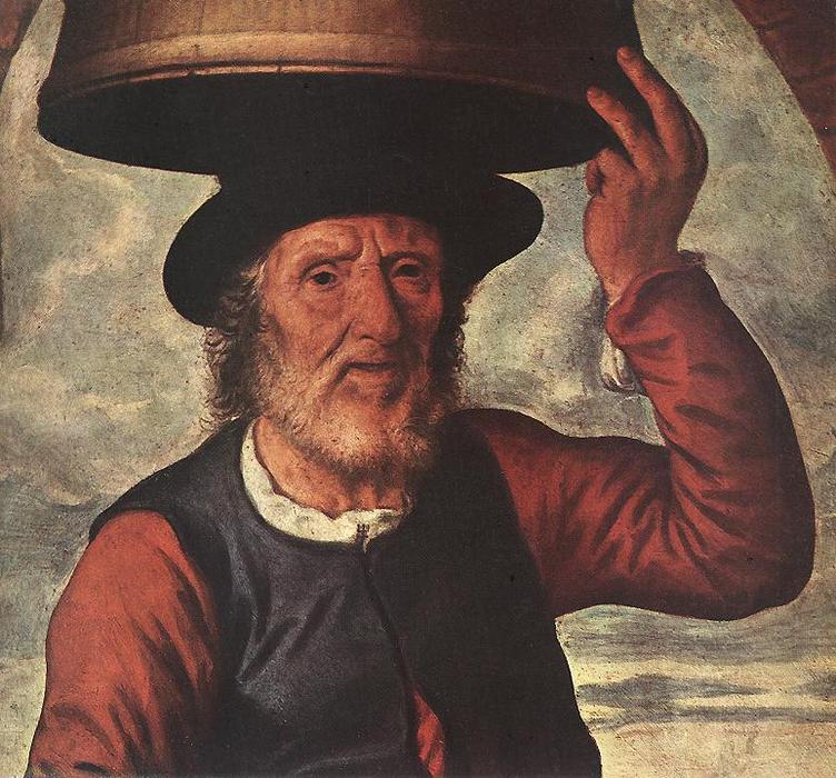 Market Scene (detail) — Pieter Aertsen