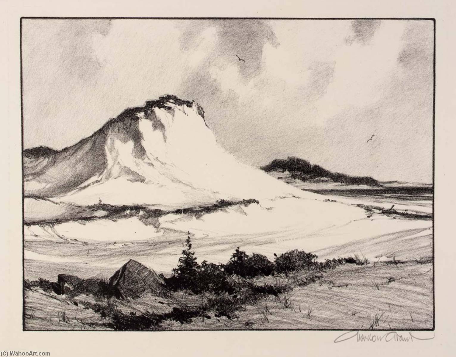 The Crested Dune — Gordon Grant
