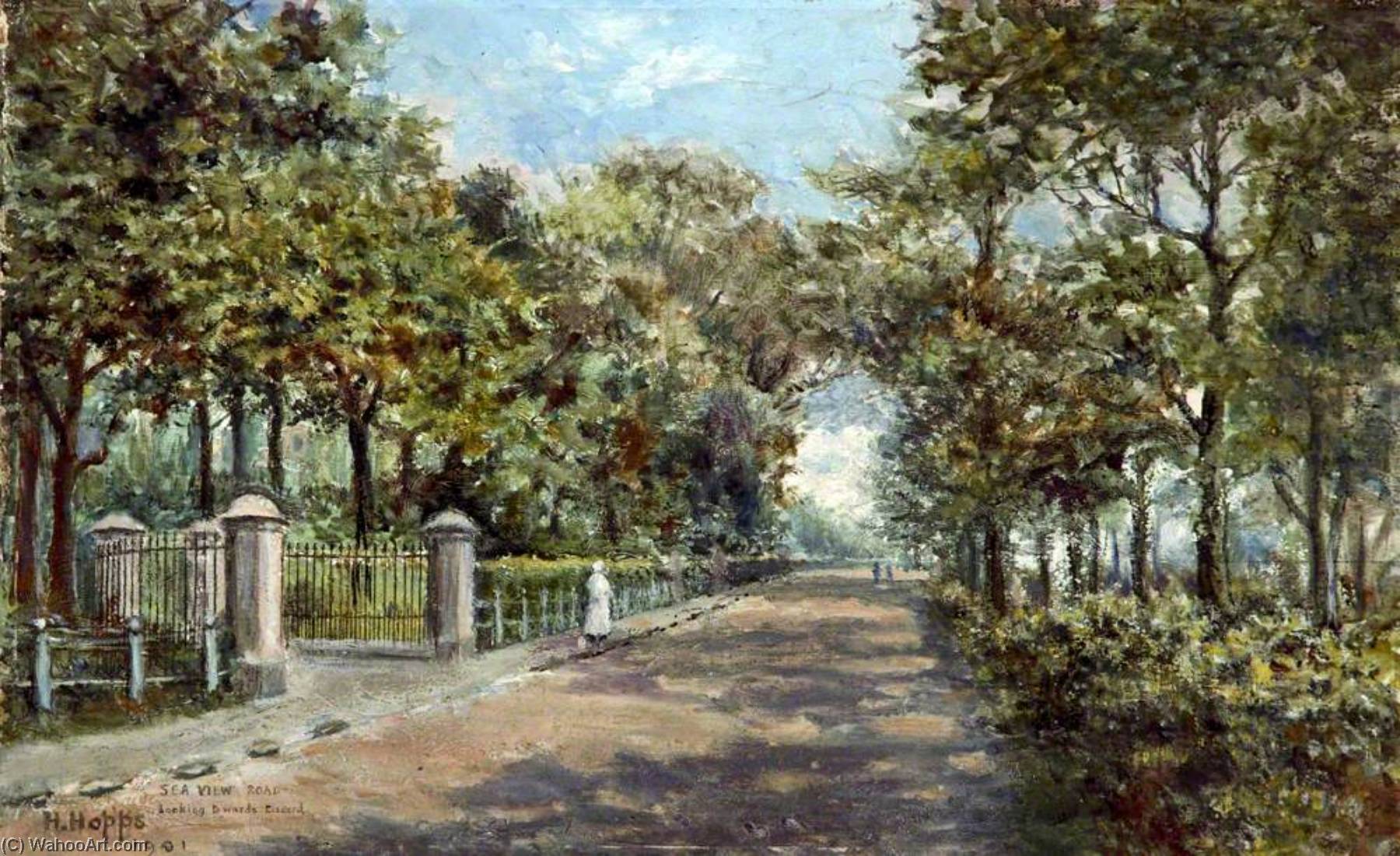 Sea View Road Looking Towards Liscard, Wirral — Harold Hopps