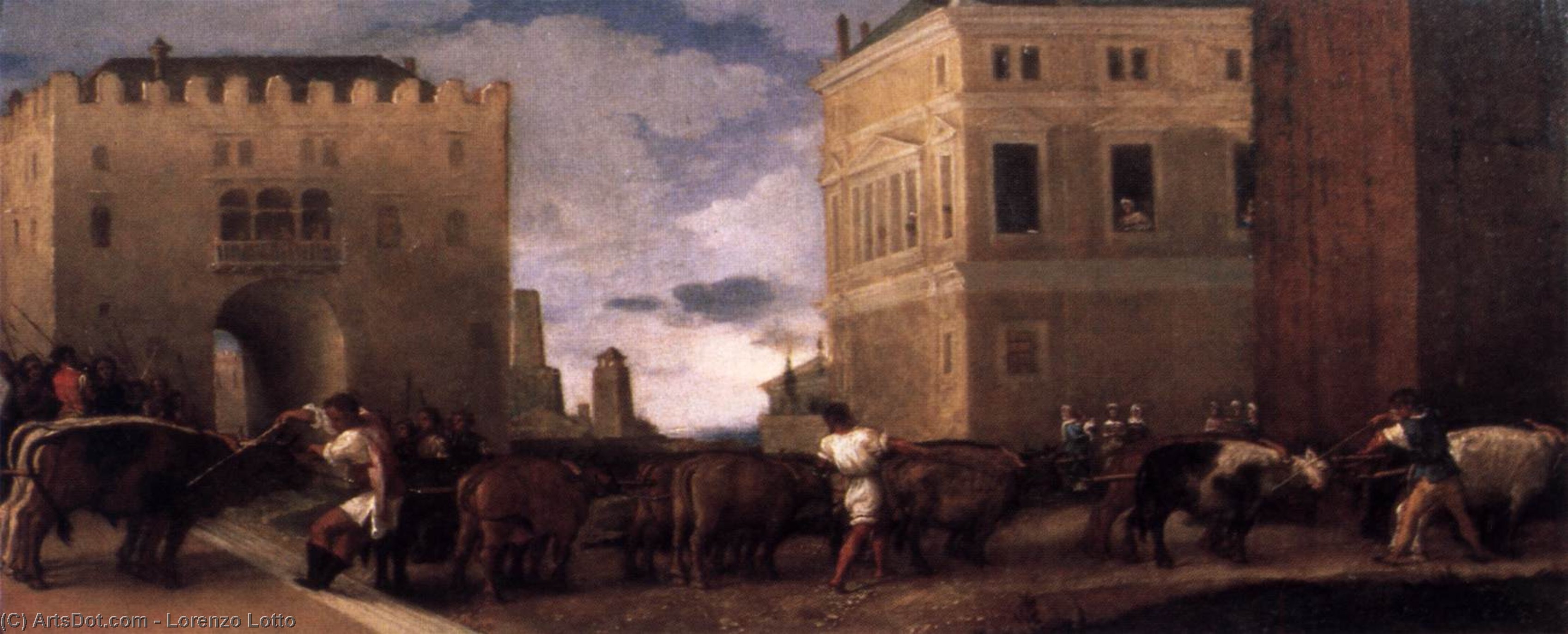 Teams Of Oxen — Lorenzo Lotto