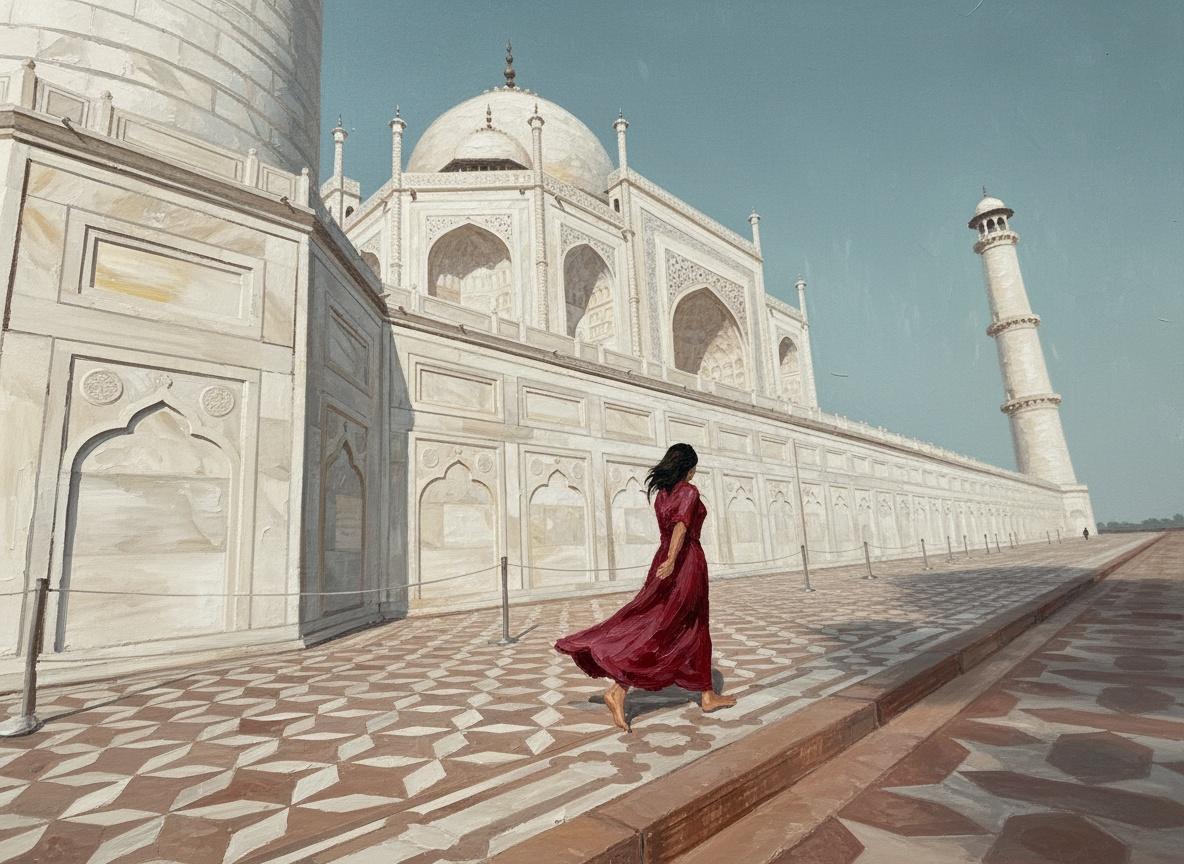 Crimson Resonance: An Ephemeral Passage — Antoine Joly