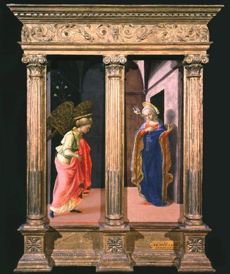 The Annunciation - - — Filippo Di Tommaso Lippi
