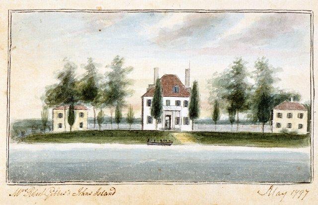 Mrs. Robert Gibbes’ Place, John’s Island — Charles Fraser