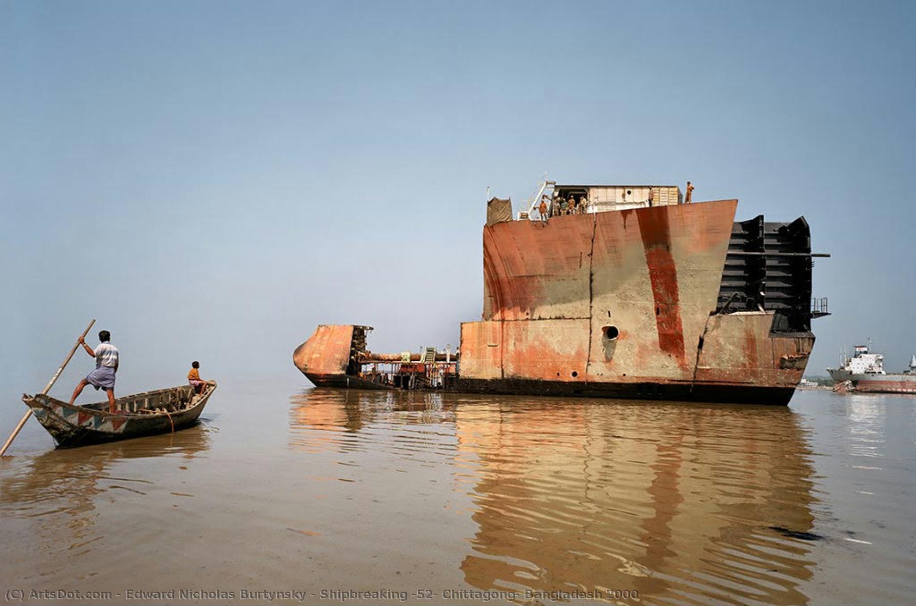 Shipbreaking #52, Chittagong, Bangladesh 2000 — Edward Nicholas Burtynsky
