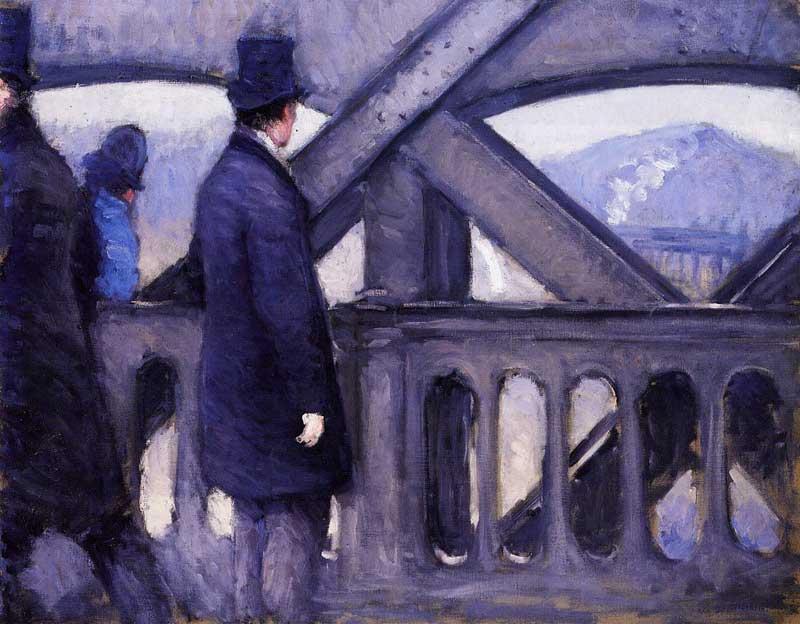 The Pont De Europe (study) (also Known As Port De L'europe) — Gustave Caillebotte