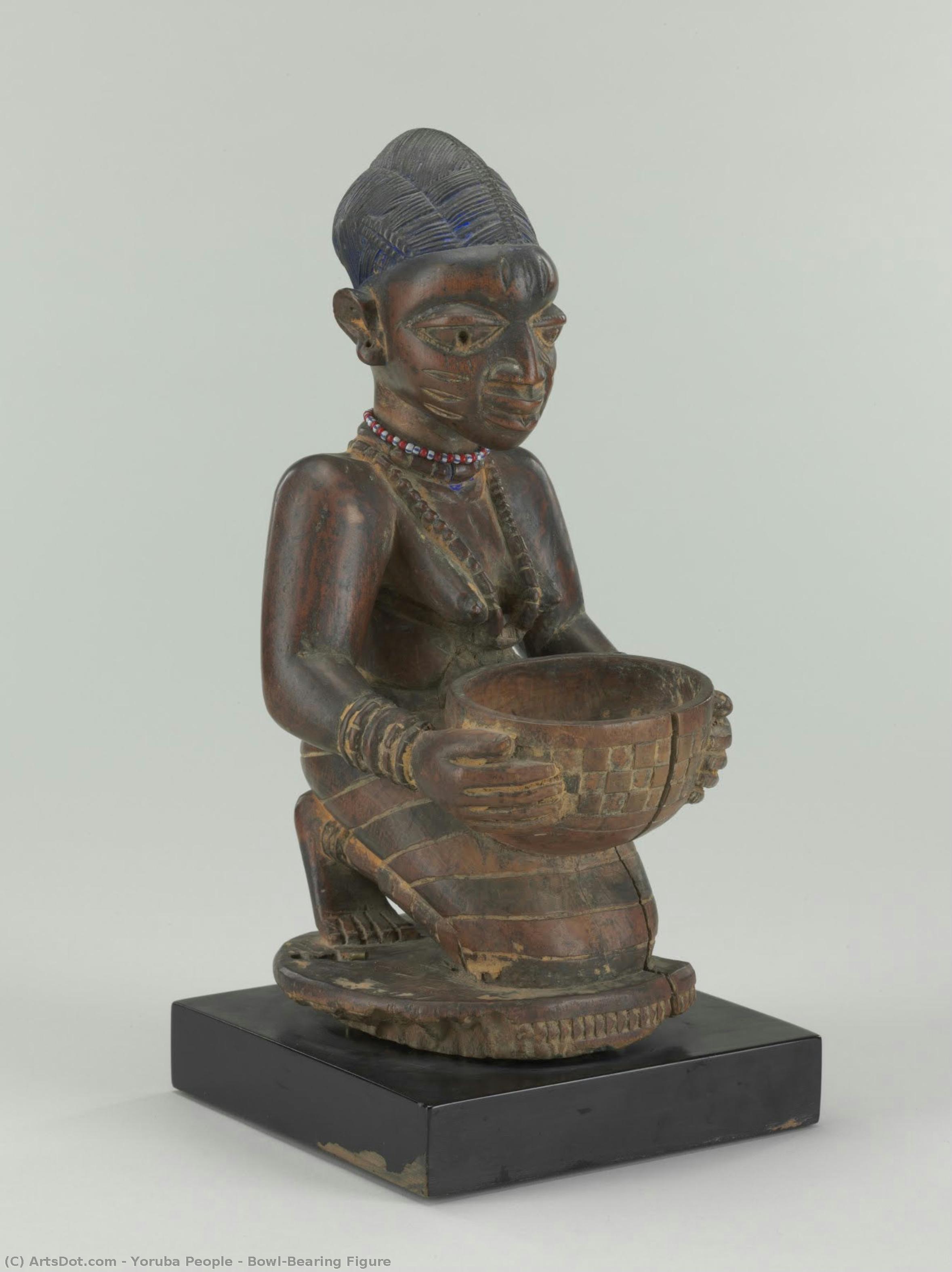 Bowl-bearing Figure — Yoruba People