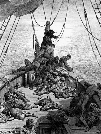 Die Segler Im Aufwind Und Von Durst Gequält — Paul Gustave Doré