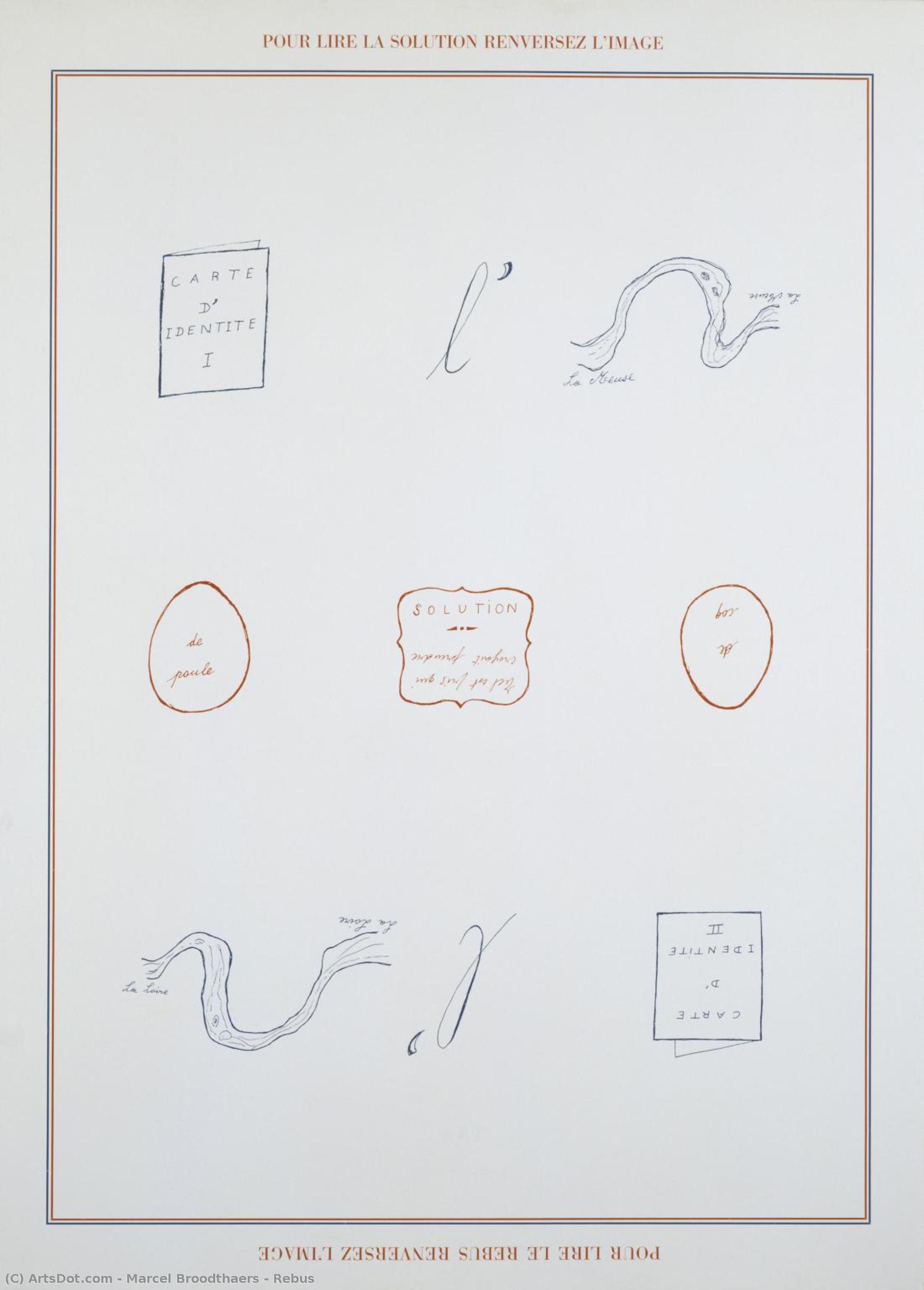 Rebus — Marcel Broodthaers