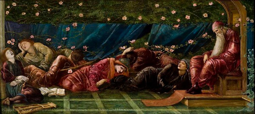 The King And His Court — Edward Coley Burne-jones