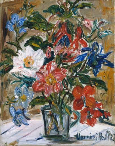 Vase Of Flowers — Maurice Utrillo