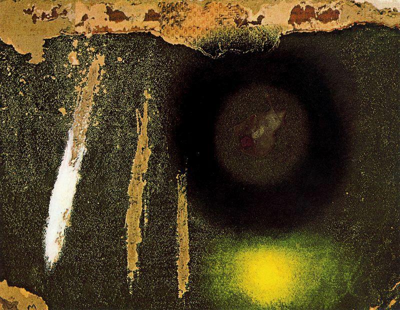 Pintura Sobre Cartón Lacerado — Joan Miró