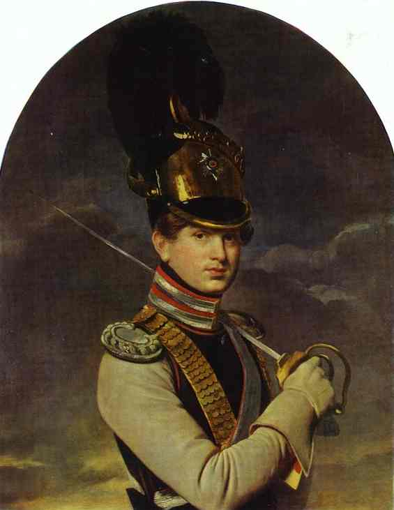 Portrait Of The Prince N. P. Trubetzkoy — Orest Adamovich Kiprensky