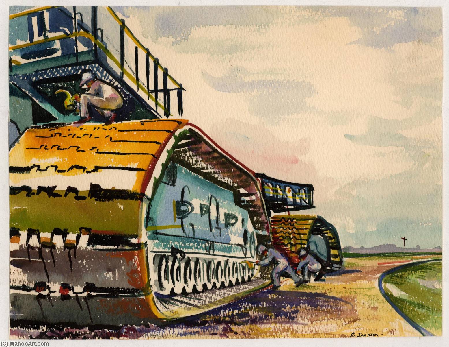 Oiling The Tracks Of The Crawler — Chrystal Jackson