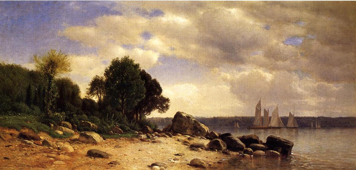 View On The Hudson — Сэмюэл Коулман