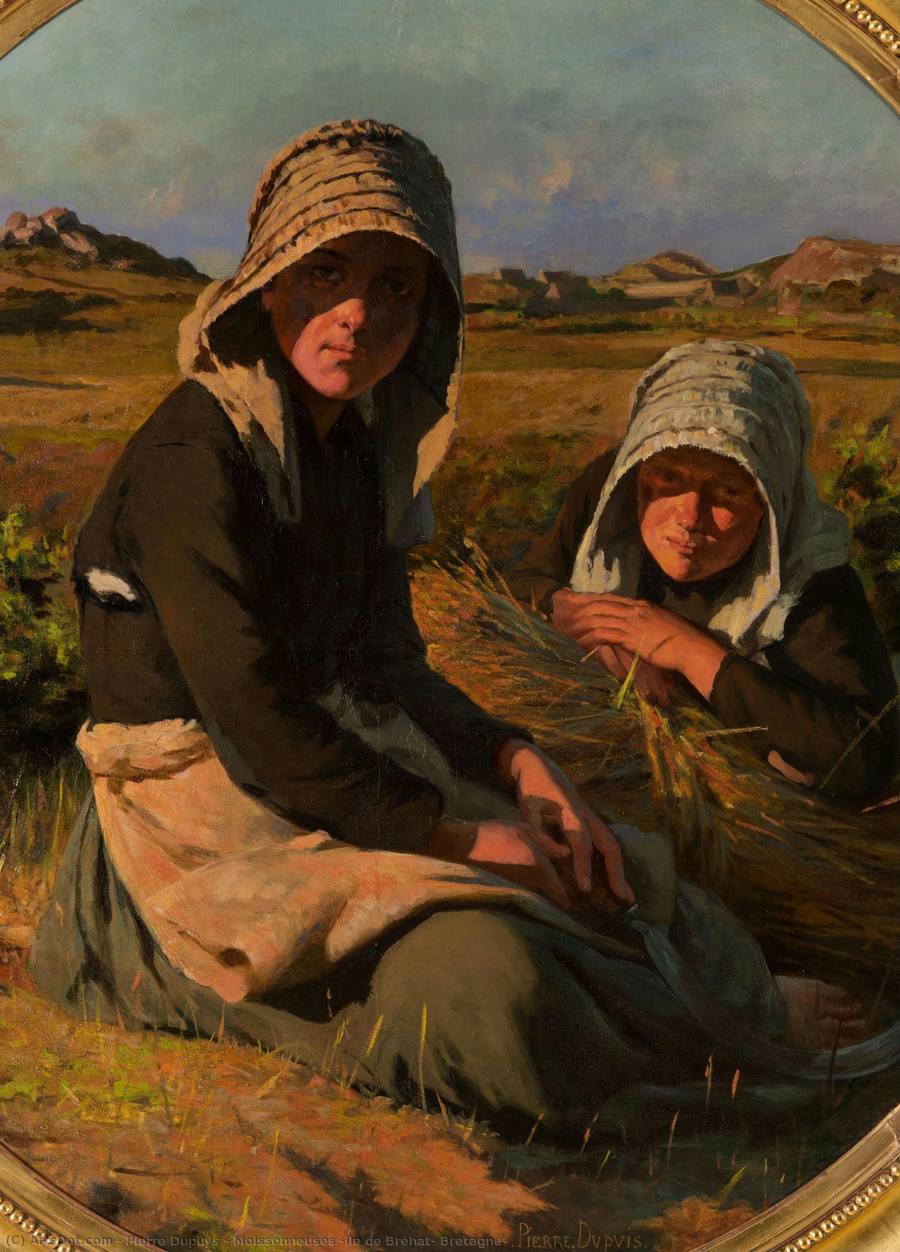 Moissonneuses (île De Bréhat, Bretagne) — Pierre Dupuys