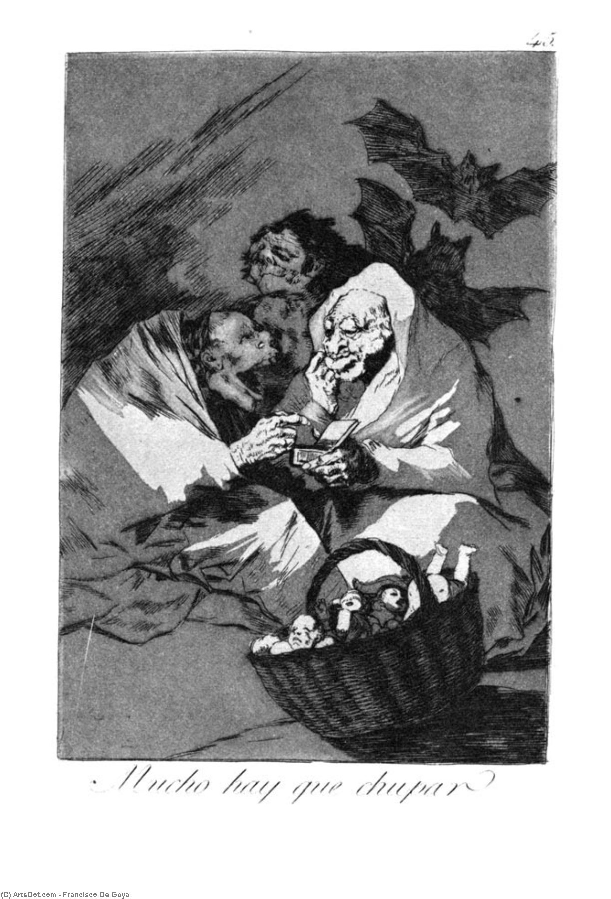 There Is A Lot To Suck — Francisco José De Goya Y Lucientes