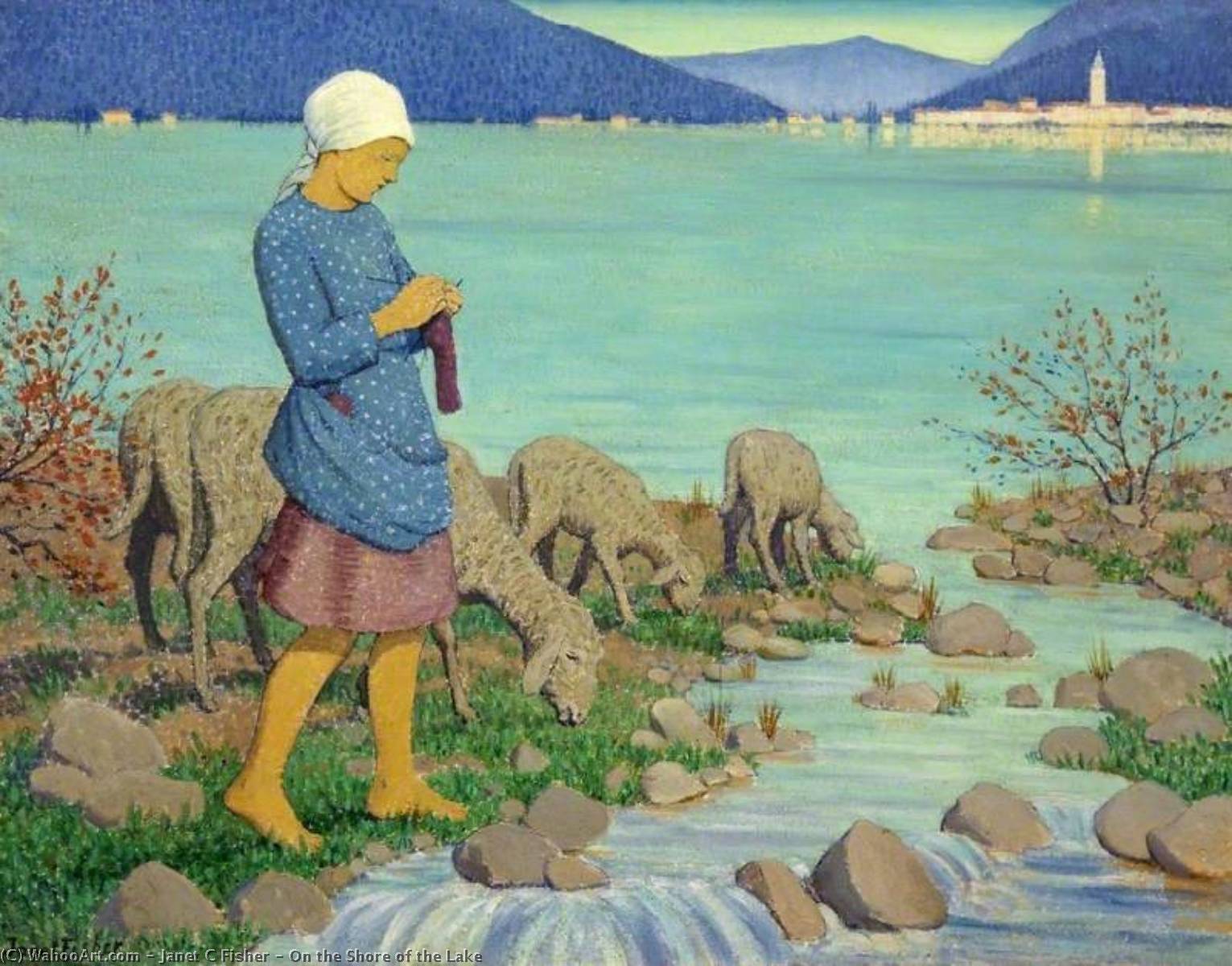 On The Shore Of The Lake — Janet C Fisher