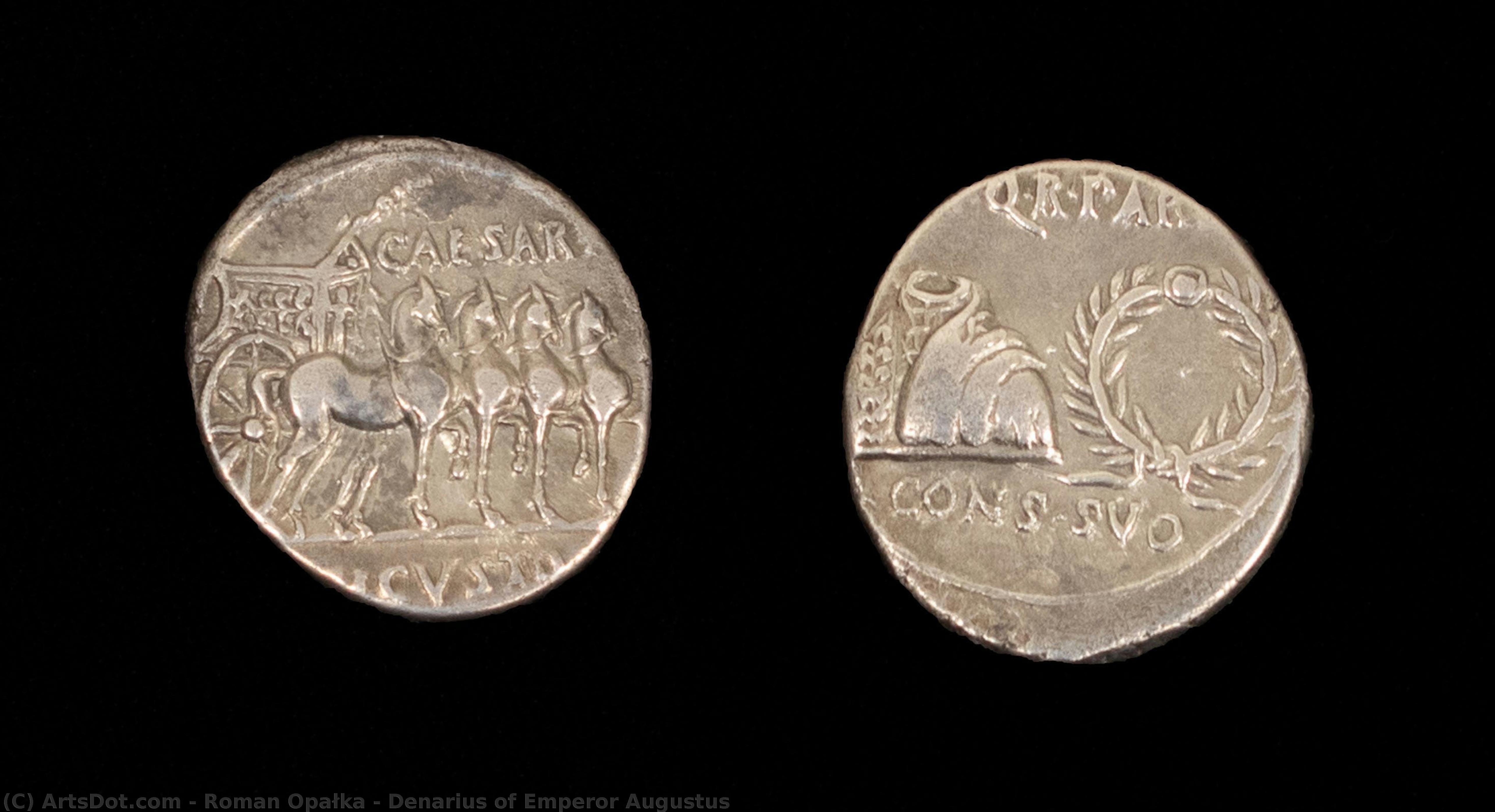 Denarius Of Emperor Augustus — Роман Опалка