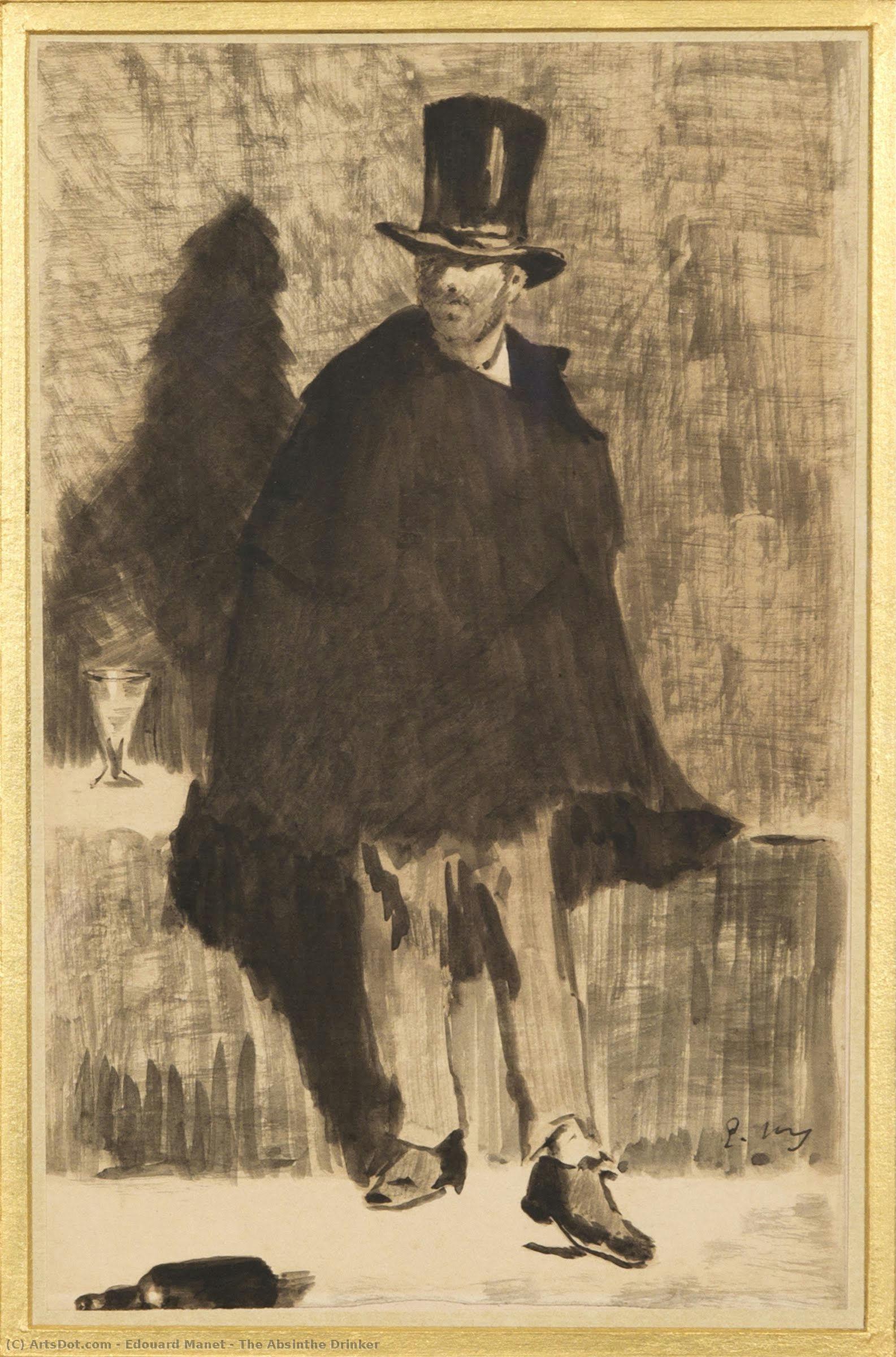 The Absinthe Drinker — Мане