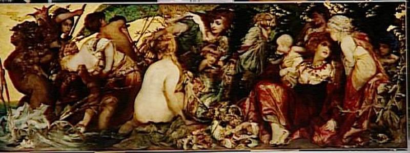 Abundantia Les Dons De La Mer — Hans Makart