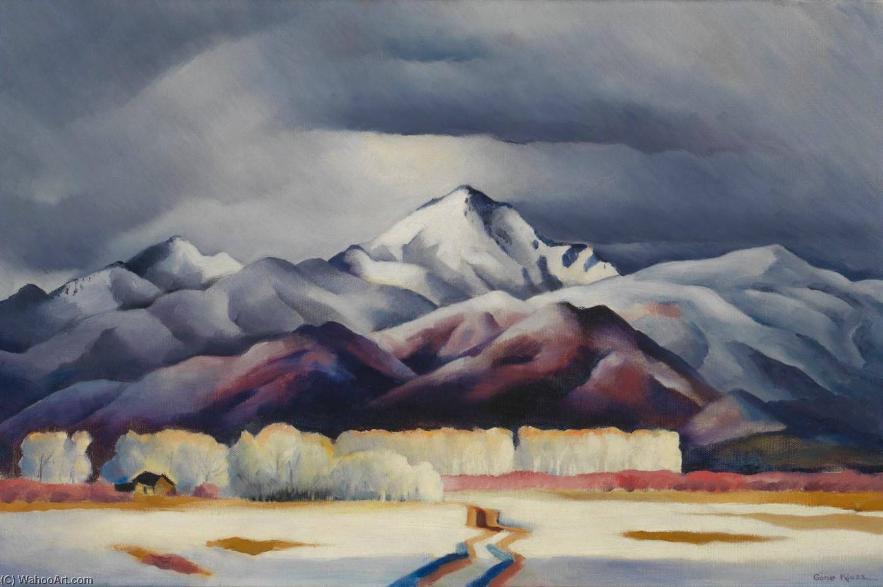 Midwinter In The Sangre De Cristos — Gene Kloss