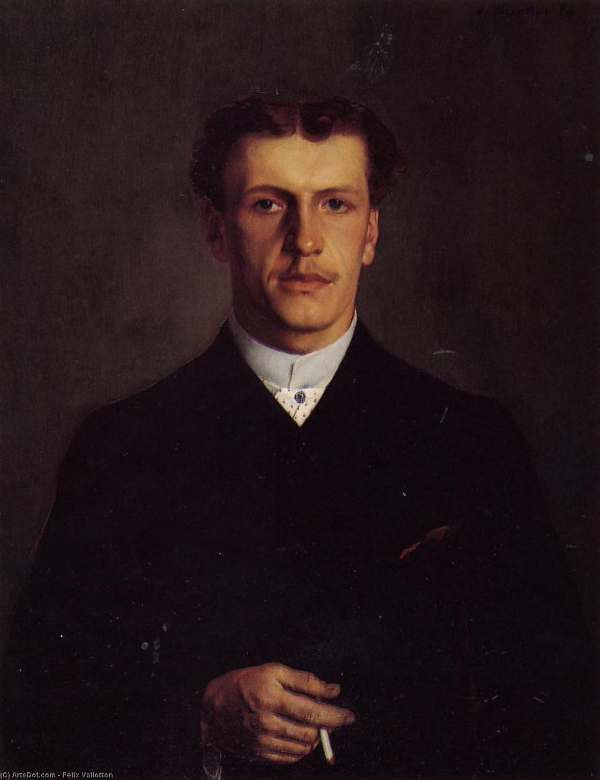 Paul Vallotton, The Artist`s Brother — Félix Vallotton
