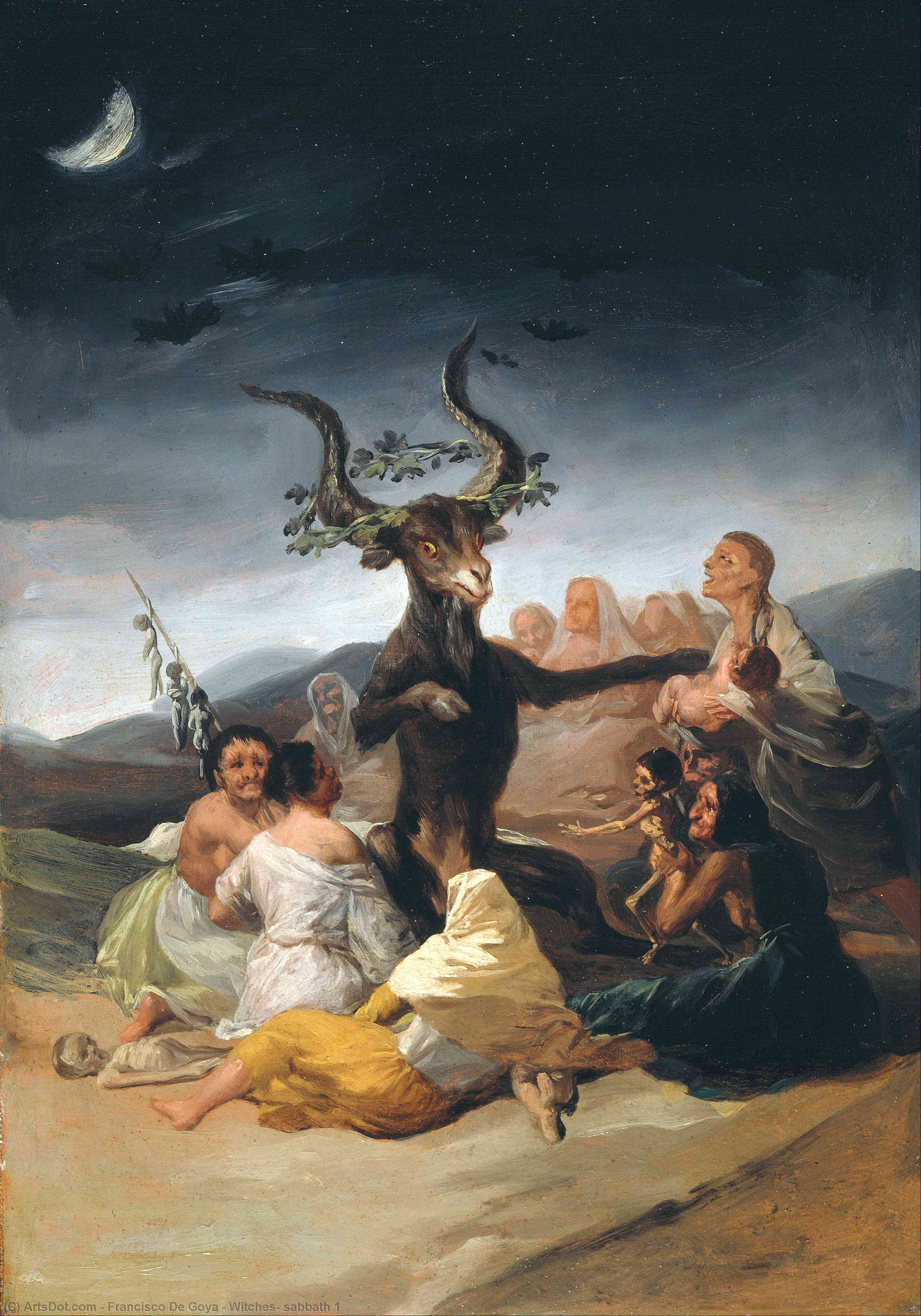 Witches' Sabbath 1 — Francisco José De Goya Y Lucientes