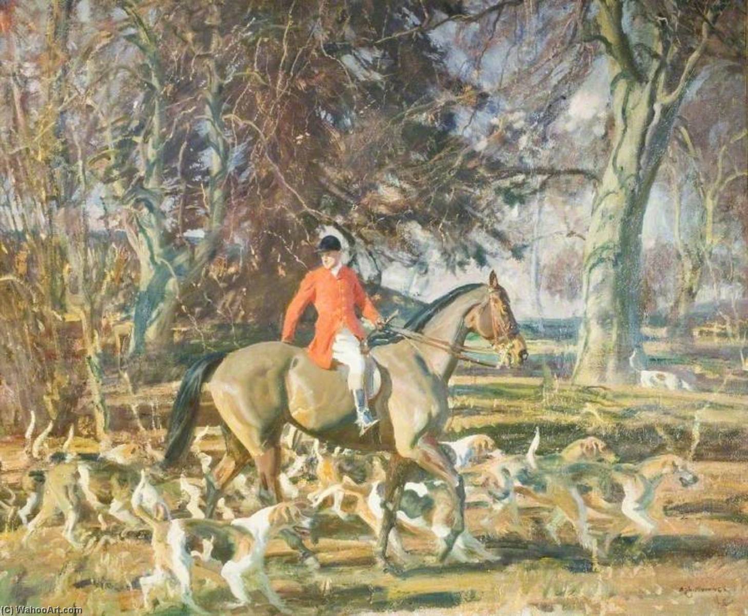The Edge Of The Wood — Sir Alfred James Munnings