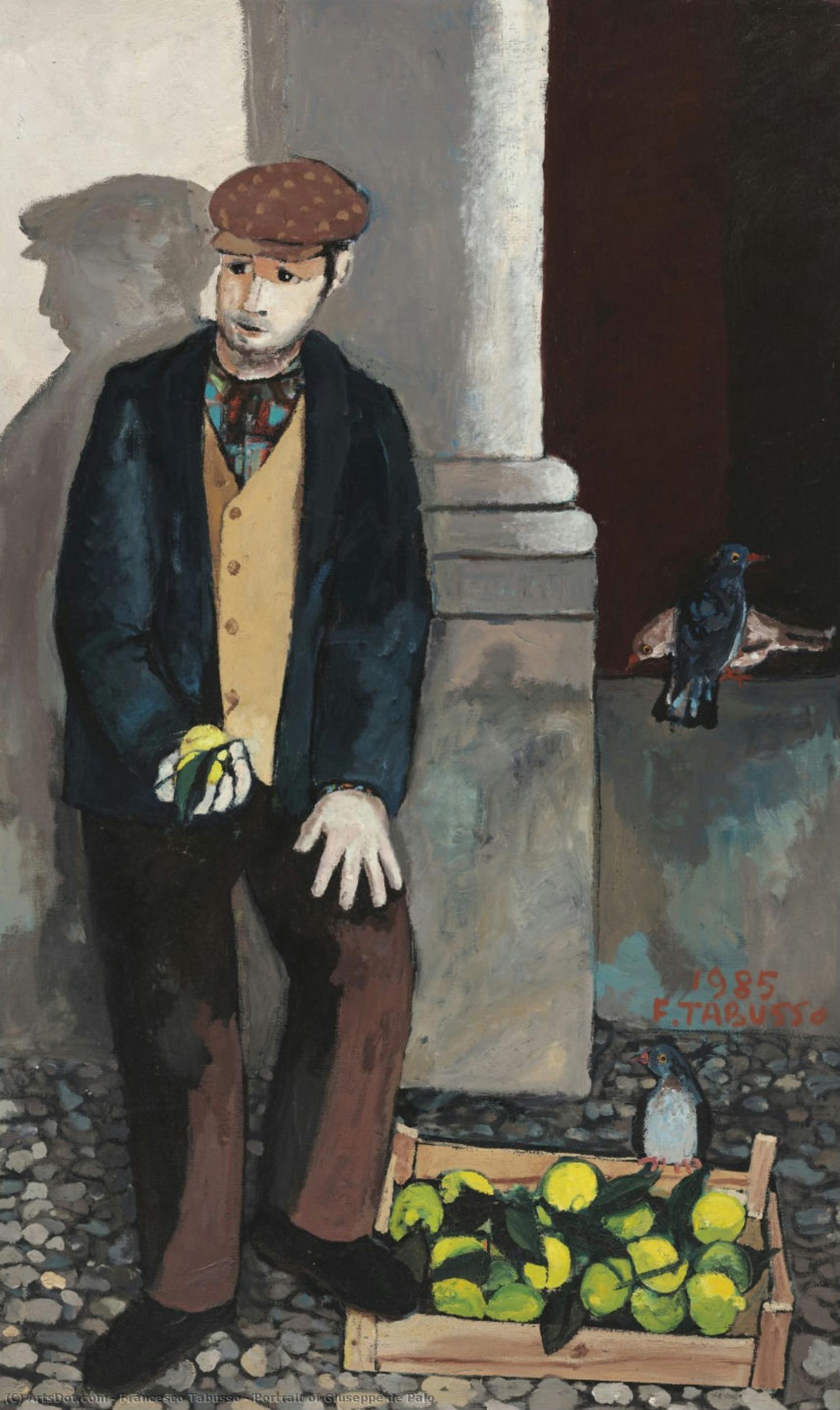 Portrait Of Giuseppe De Palo — Francesco Tabusso