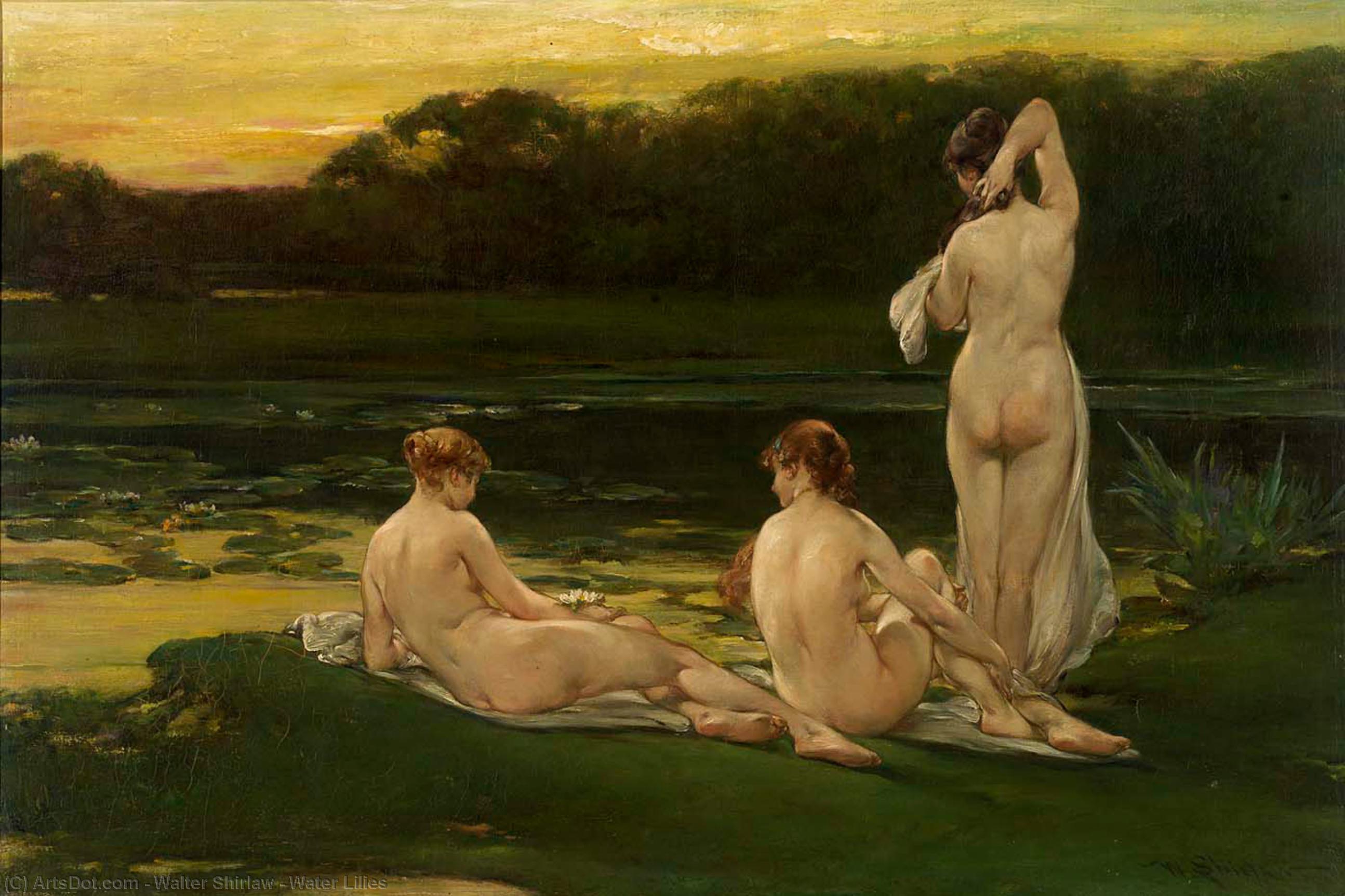 Water Lilies — Walter Shirlaw