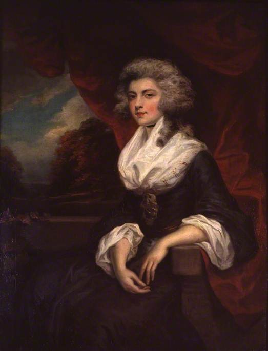 Portrait Of An Unknown Woman (formerly Known As Elizabeth Hervey, Duchess Of Devonshire) — John Westbrooke Chandler