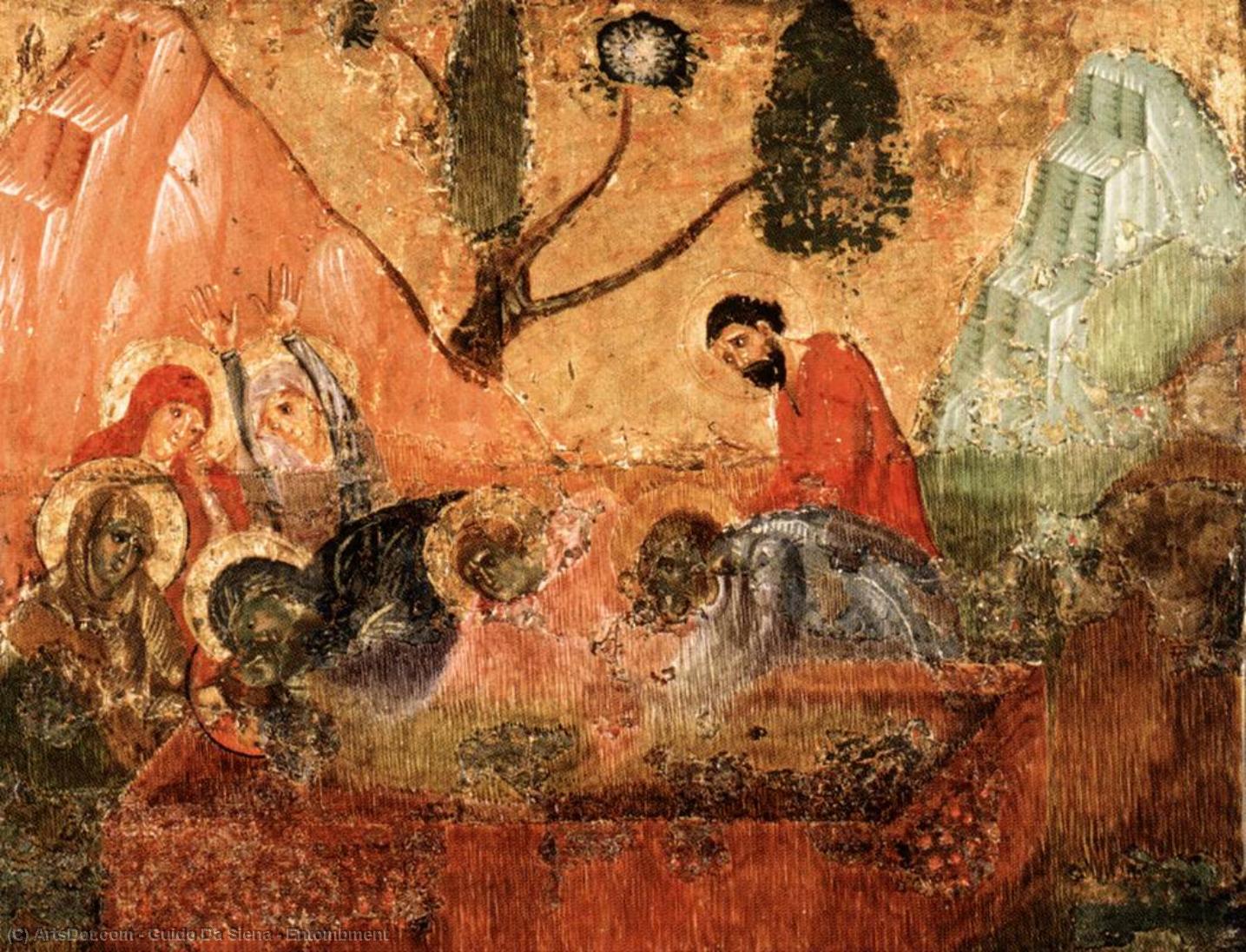 Entombment — Гвидо Да Сиена