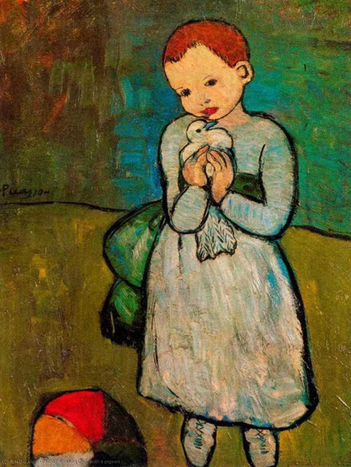 Child With A Pigeon — Pablo Picasso