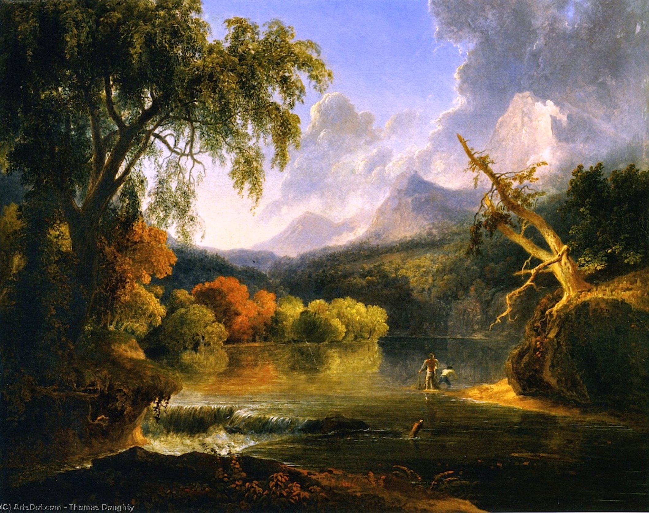 Fishing In A River — Томас Доути