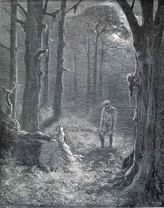 Untitled (6662) Übersetzung Deutsch: Unbetitelte Zeichnung Nr. 6662 — Paul Gustave Doré