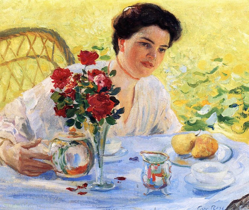 Five O'clock, (1910) — Guy Rose