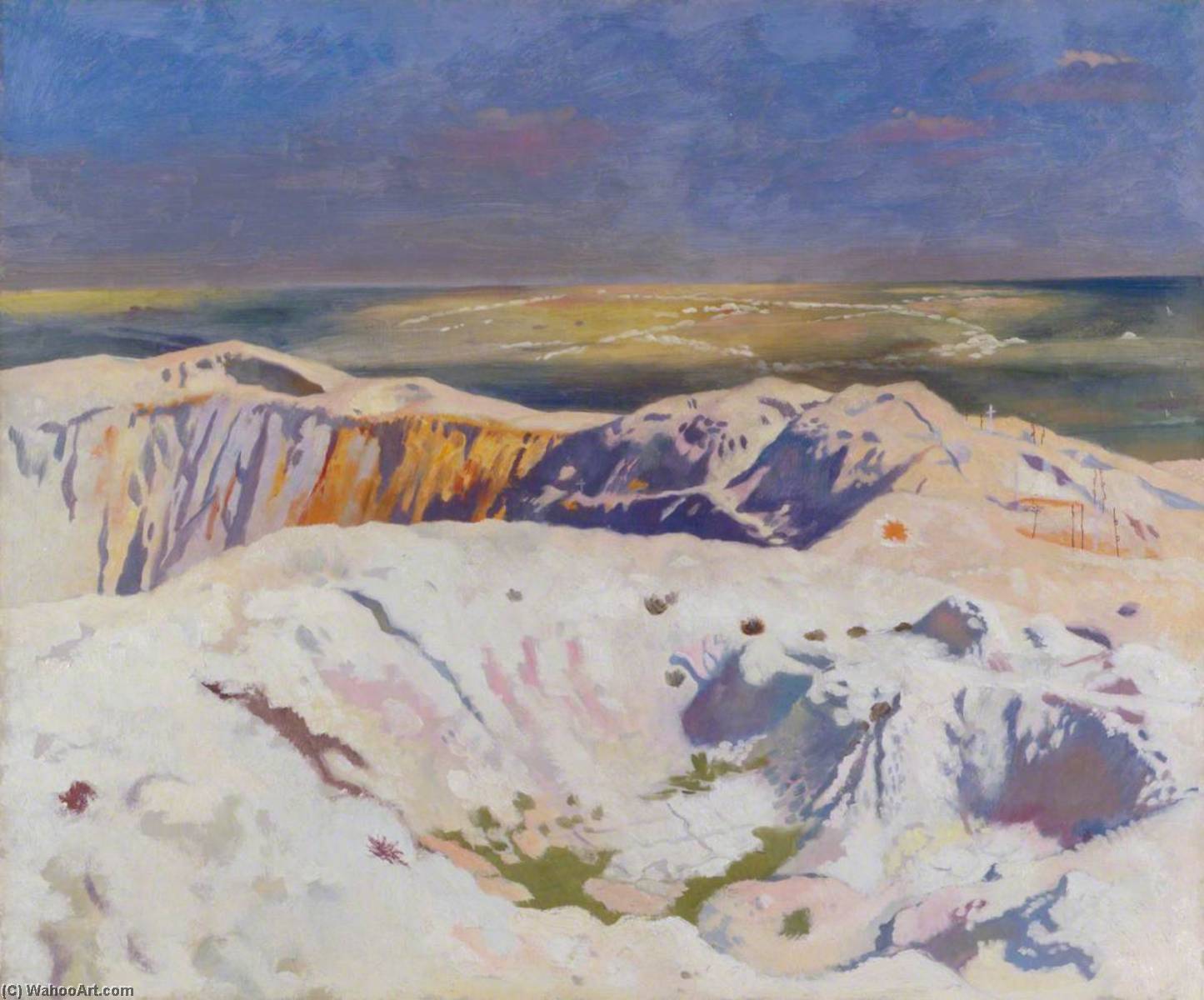The Big Crater — Sir William Newenham Montague Orpen